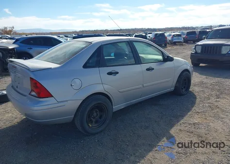 2004 Ford Focus Zts z USA, uszkodzony, nr VIN 1FAFP38Z34W107708
